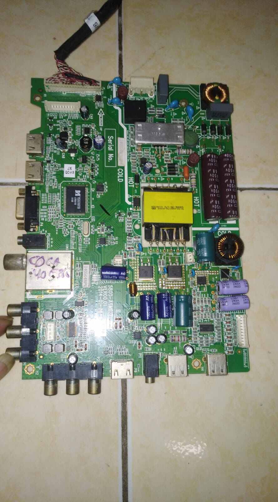 Mb Mainboard Motherboard Mesin Tv Led Coocaa E E Lazada