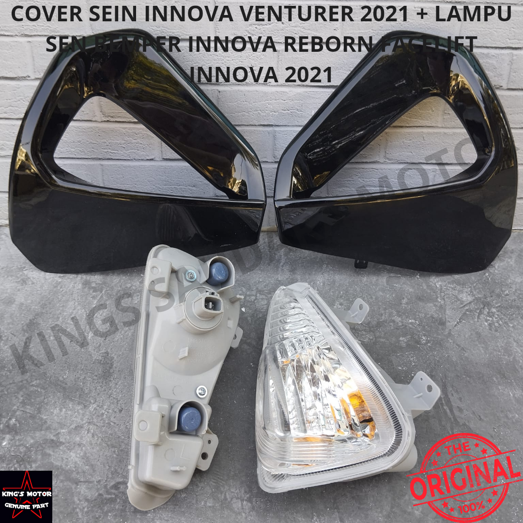 Cover Sein Innova Venturer 2021+ Lampu Sen Bemper Innova Reborn Facelift 2021 best Seller Harga 675,000 rupiah*Gratis Ongkir