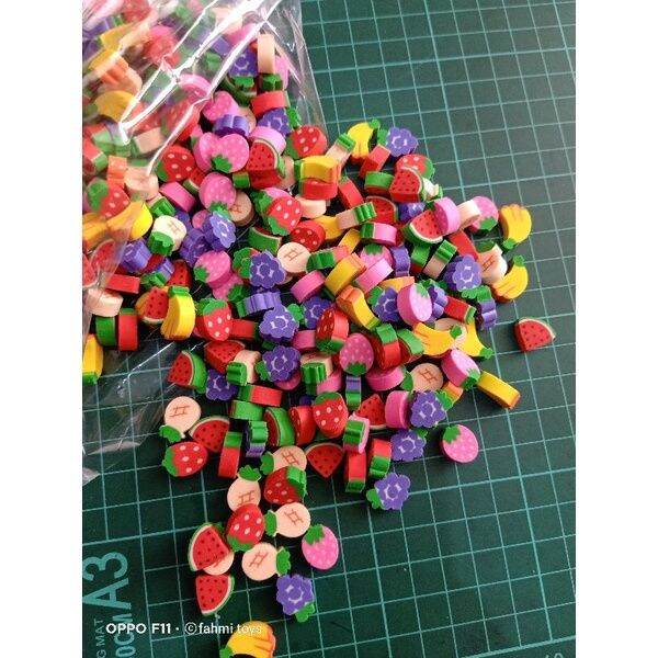500 gr (450pcs) PENGHAPUS MINI / PENGHAPUSKARAKTER / PENGHAPUS KECIL