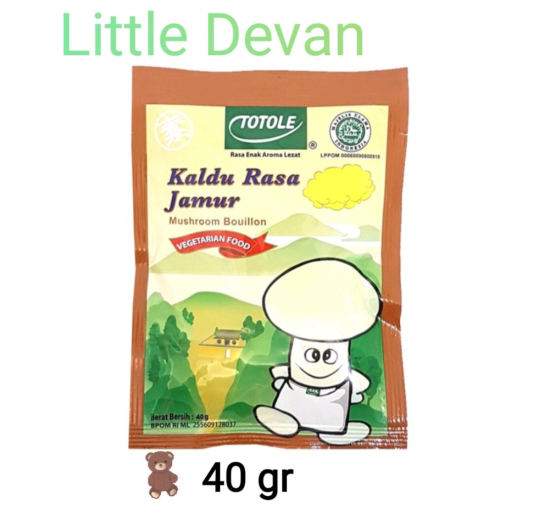 totole kaldu jamur 40gr vegan food Lazada Indonesia