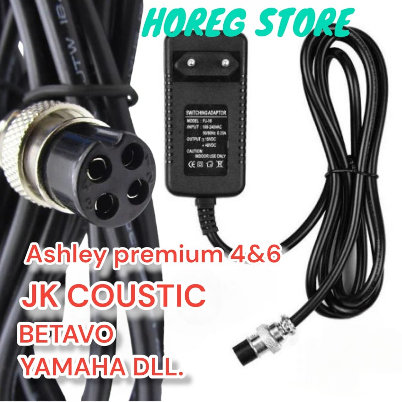 MODUL ADAPTOR MIXER AUDIO 4PIN COCOK UNTUK MEREK ASHLEY PREMIUM BETAVO