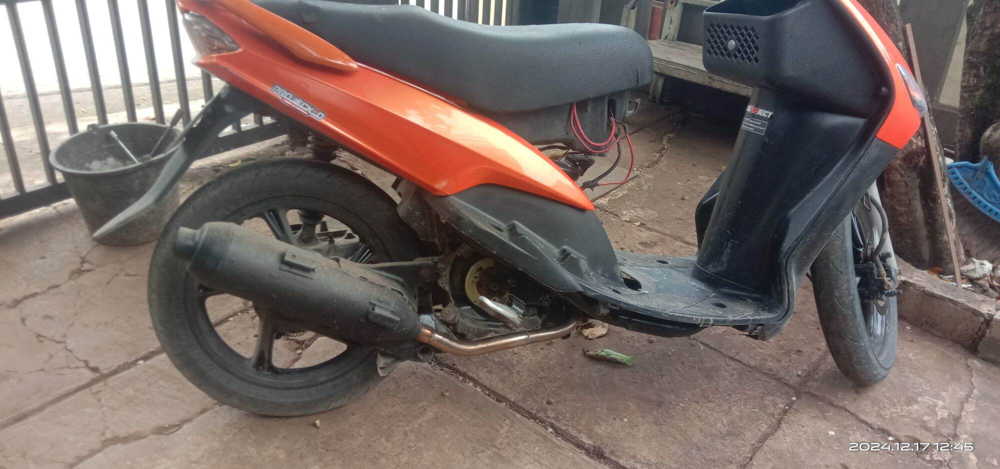 KNALPOT MIO /COPY CMS SARTENG Harga 550,000 rupiah*Gratis Ongkir