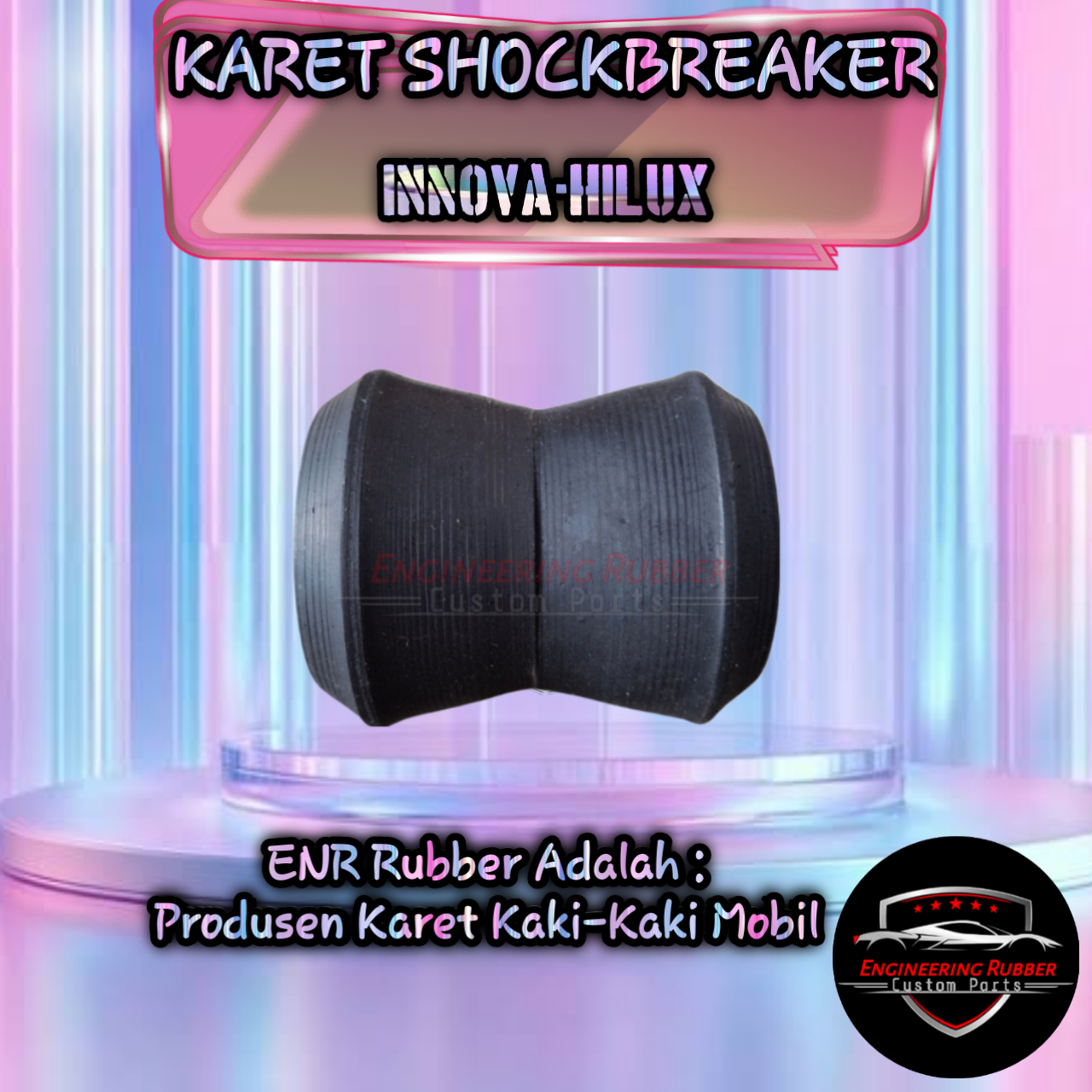 Karet Shock breaker Toyota Innova Hilux 1set 4pcs Harga 25,000 rupiah*Gratis Ongkir