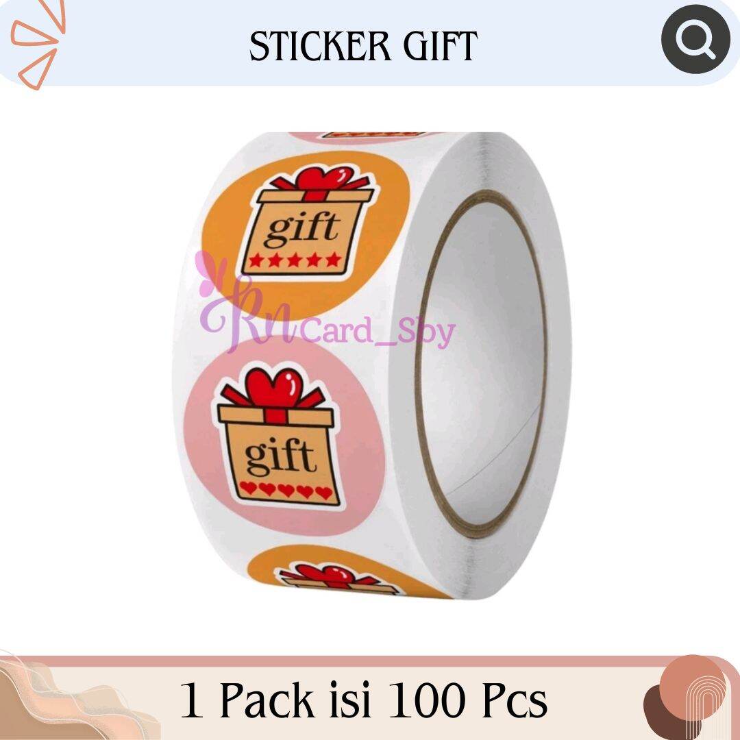 ( 100 Pcs ) STICKER GIFT | Lazada Indonesia