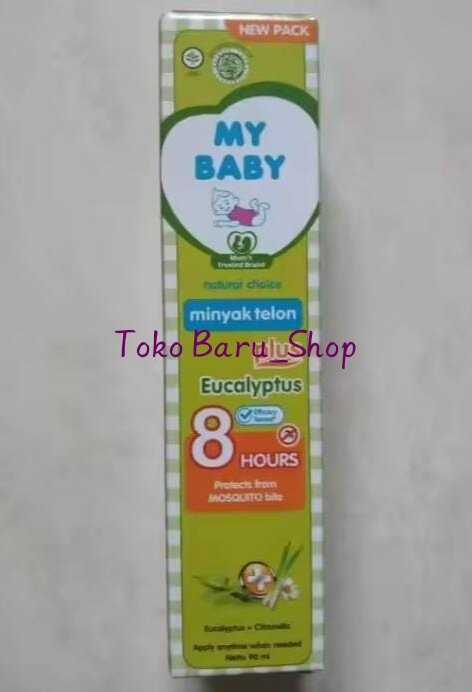MURAH MERIAH dan BISA COD!!!!! Minyak Telon My Baby 150mL Eucalyptus Hijau Pengusir Nyamuk 8Jam Bikin Tidur Makin Nyenyak