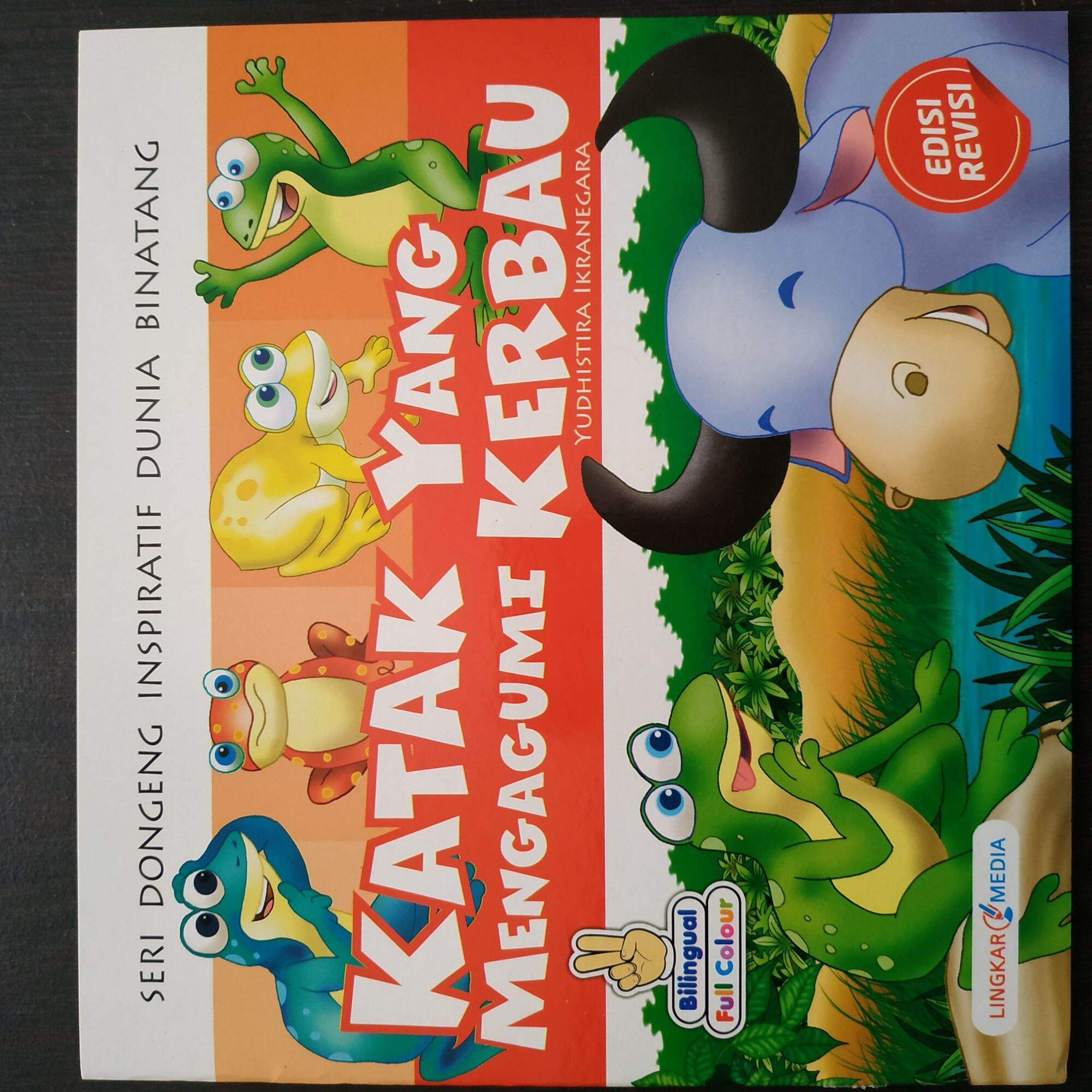 Buku Cerita Anak Bergambar Katak Yang Mengagumi Kerbau | Lazada Indonesia