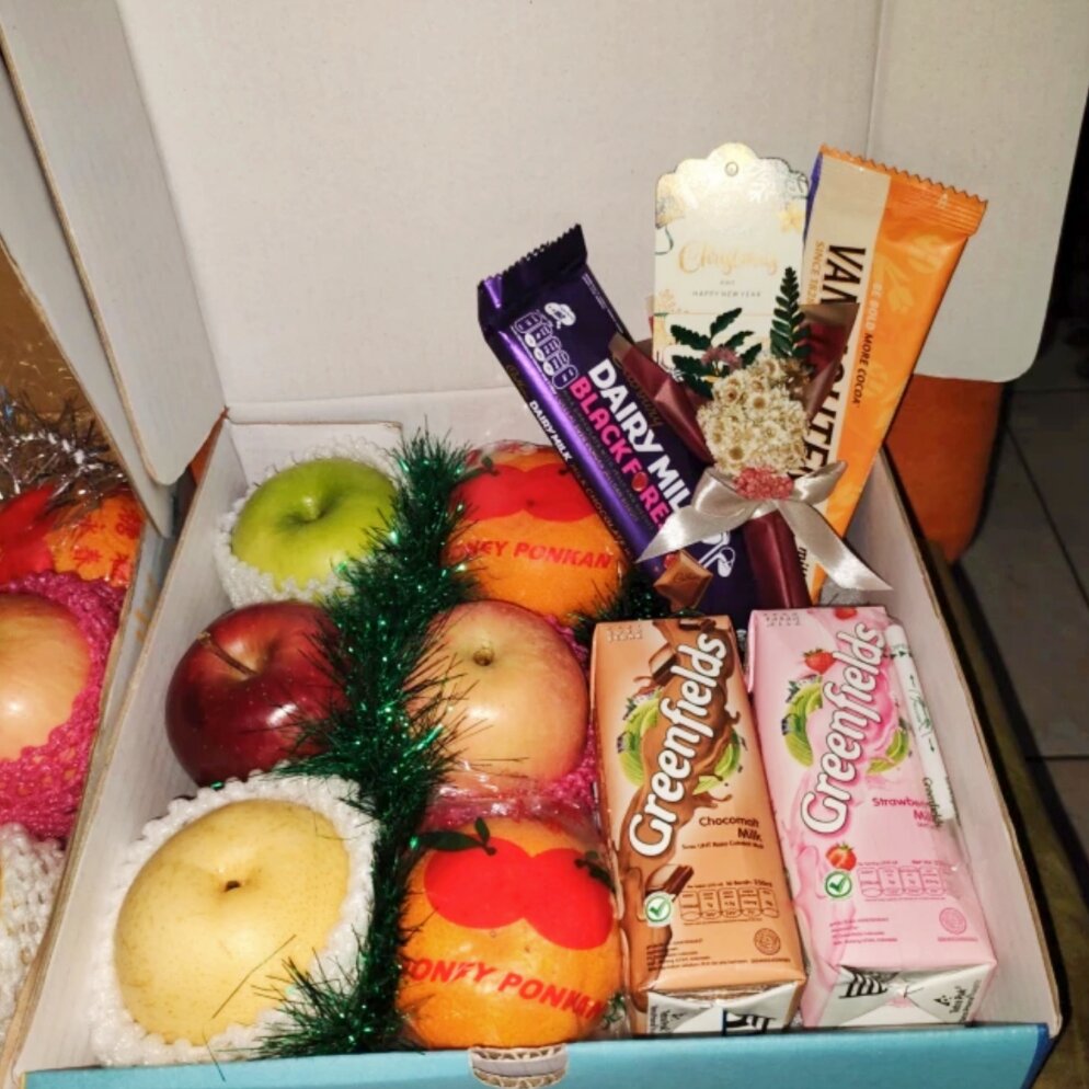 Hampers Buah Mix fruitsBOX -109 Special hadiah Hampers IBAZA fruitsBOX