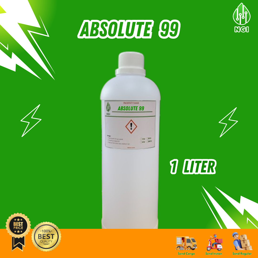 absolute 99% 1 liter | Lazada Indonesia