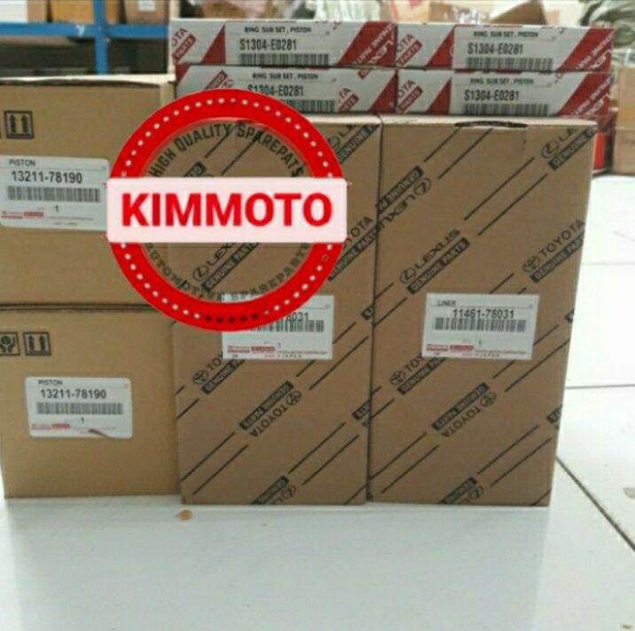 LINER KIT SET HT130 DUTRO BORING SET HT130 Harga 3,250,000 rupiah*Gratis Ongkir