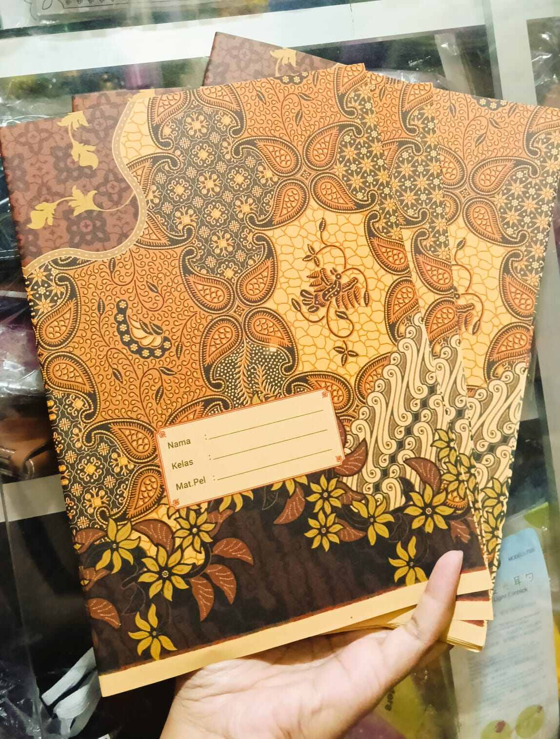 Sampul Buku Batik 20pcs Tebal