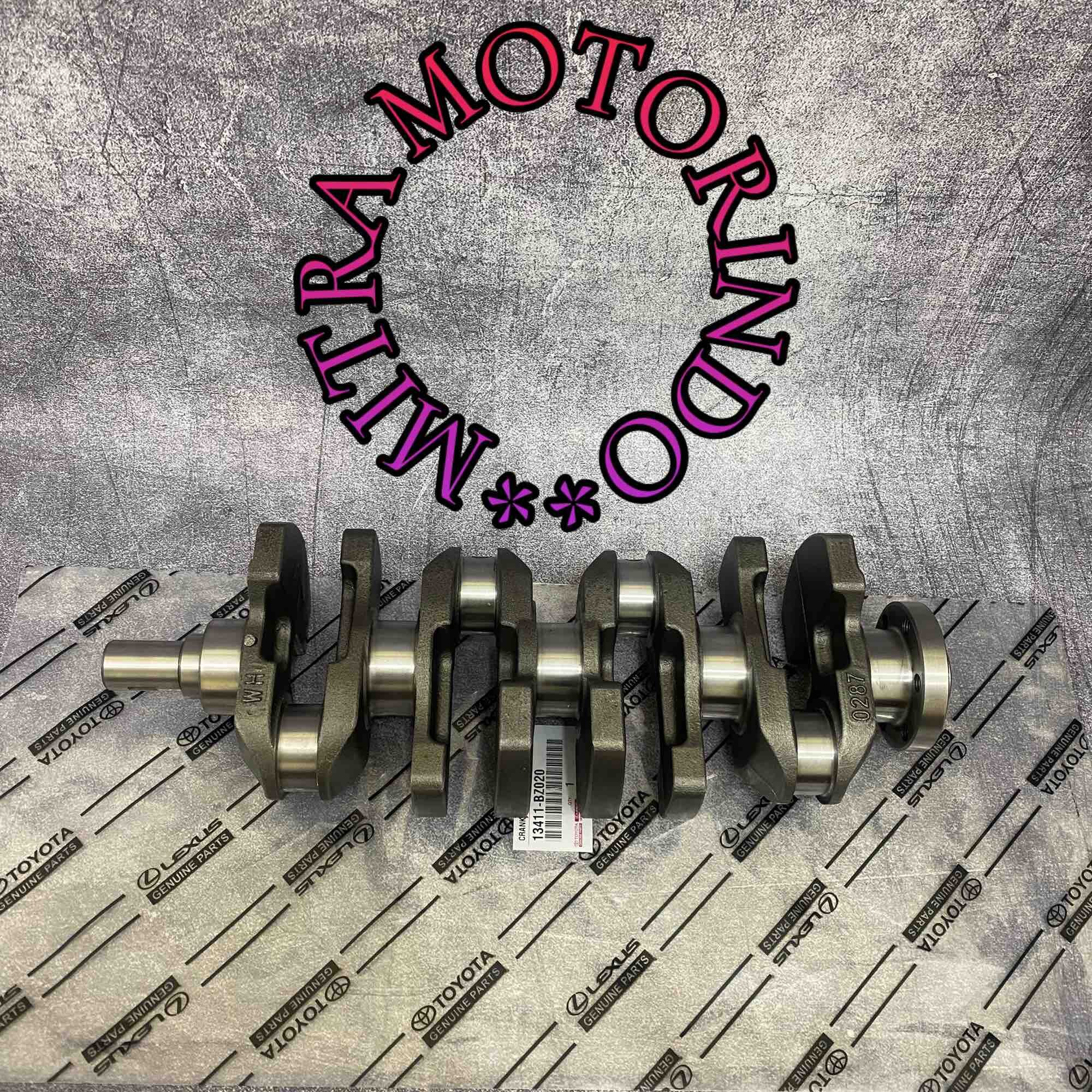 CRANKSHAFT ATAU KRUK AS TOYOTA AVANZA 1300CC DAIHATSU XENIA 1300CC DAN DAIHATSU SIRION 1300CC 13411-BZ020 Harga 1,250,000 rupiah*Gratis Ongkir