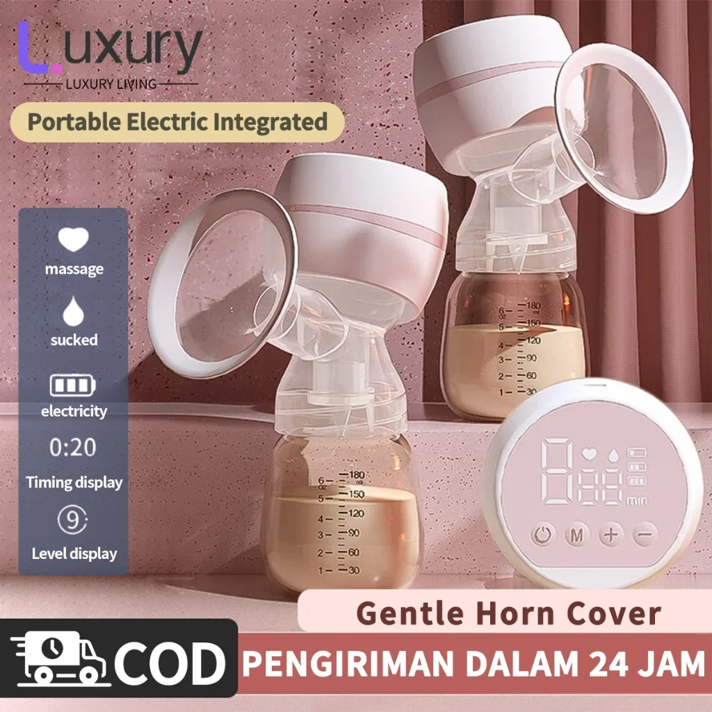 Pompa ASI Elektrik Portable Tanpa Rasa Sakit Painless Rechargeable Single Electric Breast Pump Single Electric Breast Pump BPA Free