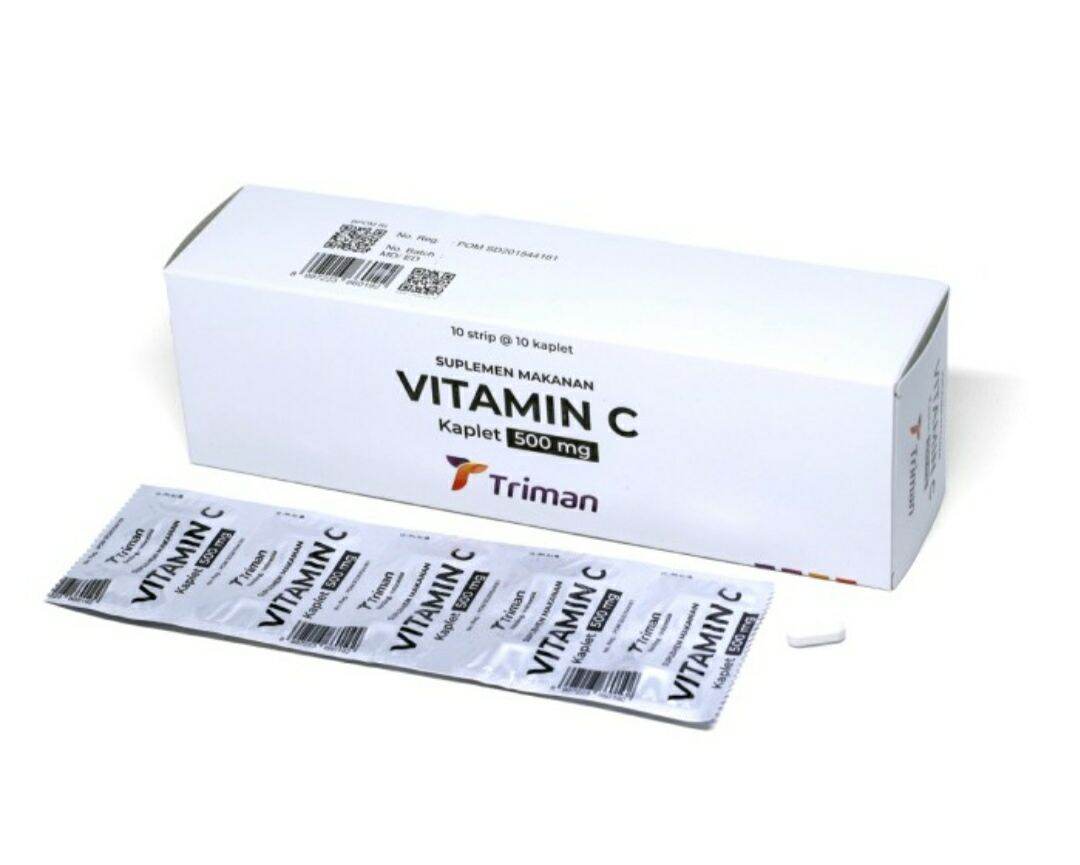 Vitamin C Generik 500 Mg 1 Box 10 Strip Lazada Indonesia 6182