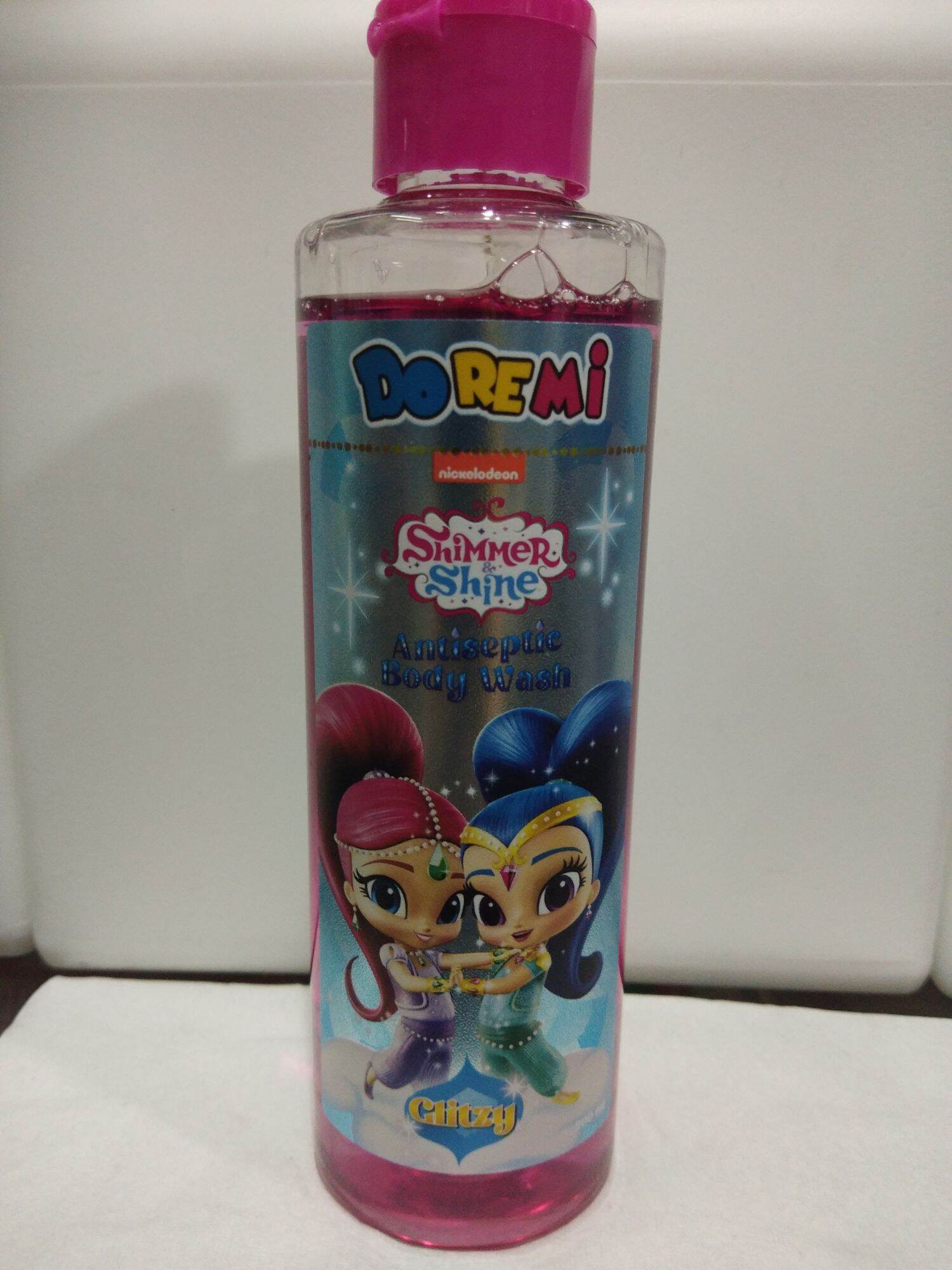 DoReMi Shimmer Shine Antiseptic Body Wash 200ml. Glitzy buat Anakanak