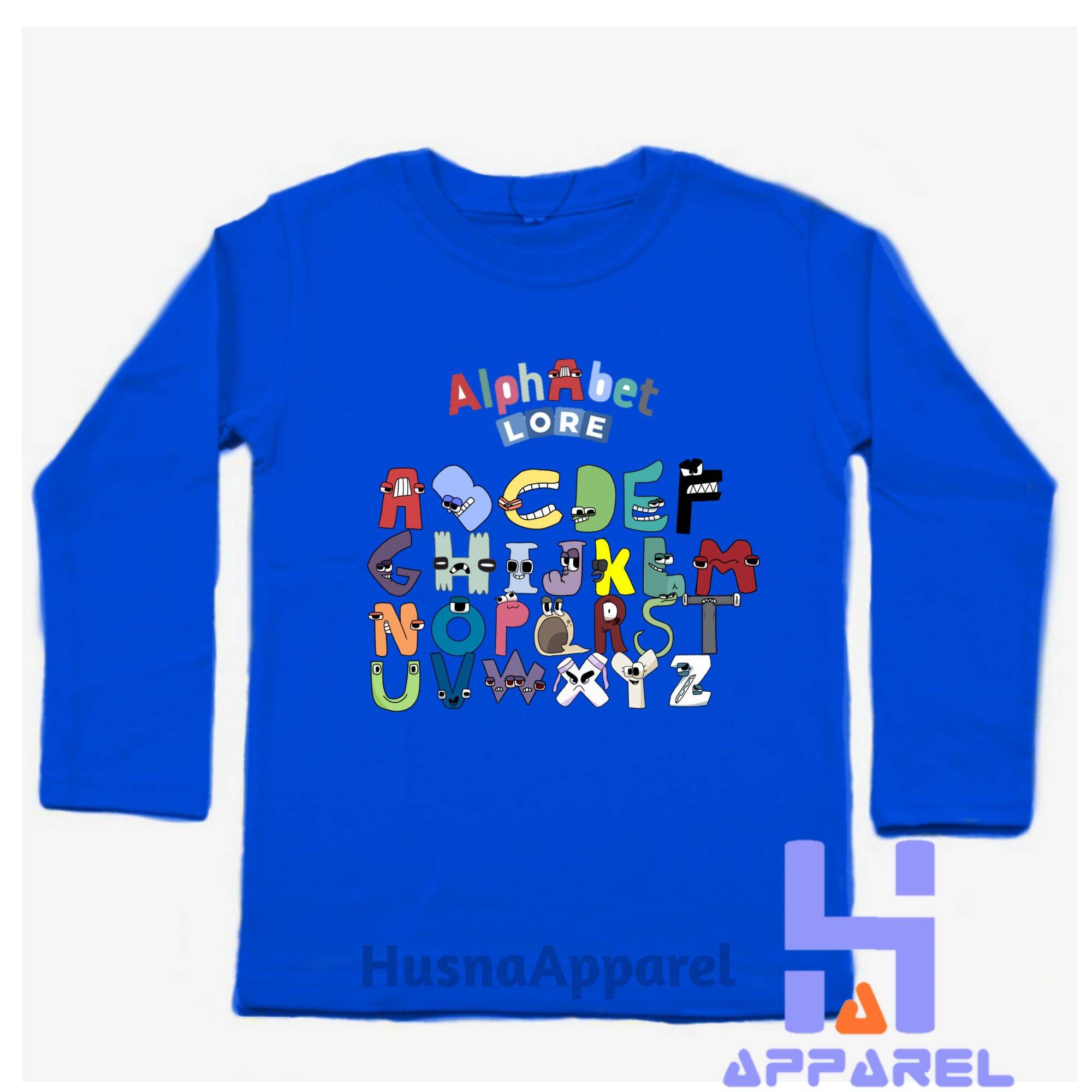 Jual Baju anak anak - kaos anak alphabet lore - alphabet lore terlaris -  Hitam, S - Kab. Bandung Barat - Red Merch