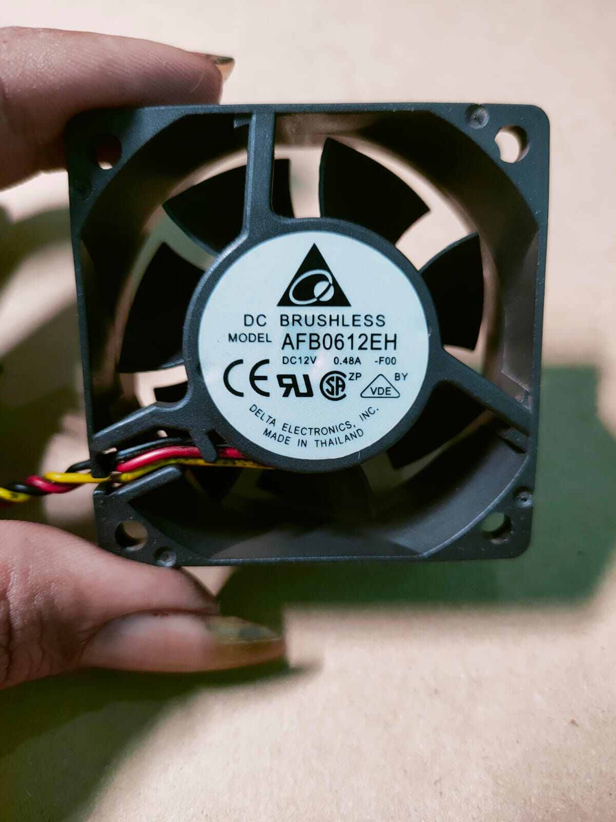 HIGH SPEDD FAN KIPAS DC 12VOLT 0.48A 3PIN 6X6CM Harga 12,500 rupiah*Gratis Ongkir