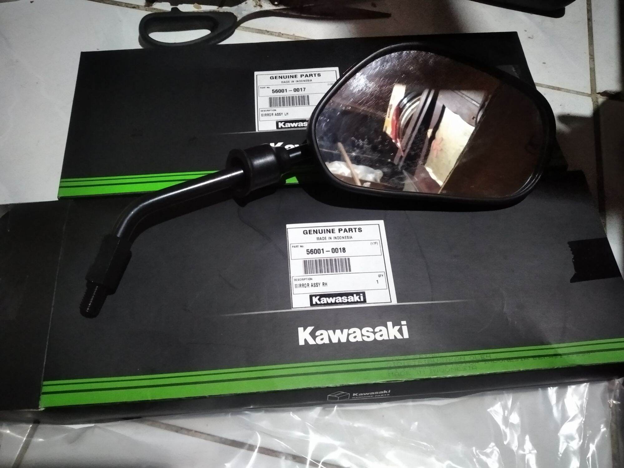 鏡 KACA mirror kaca spion kawasaki zx130 zx 130 zone blitz r joy original