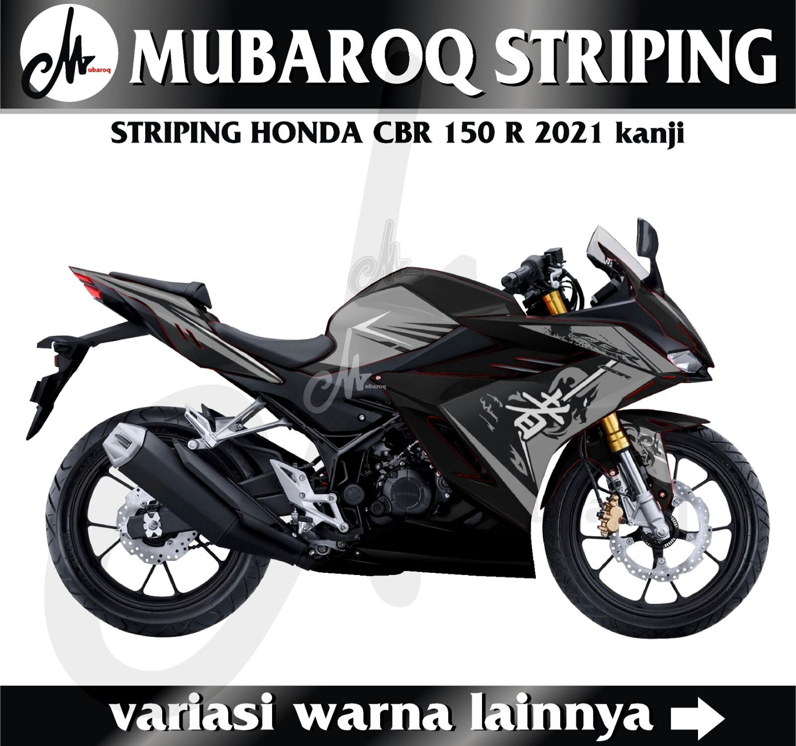 Striping honda outlet cbr 150