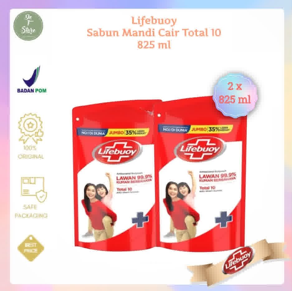 Lifebuoy Sabun Mandi Cair Total Ml Isi Pcs Lazada Indonesia