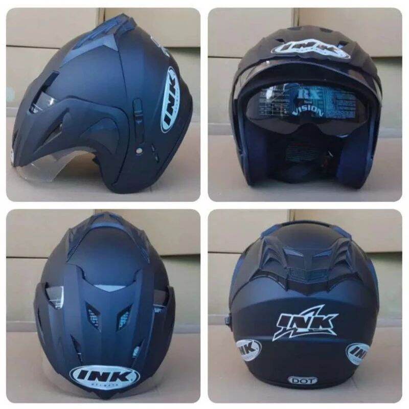 HELM INK DOUBLE VISOR SNI