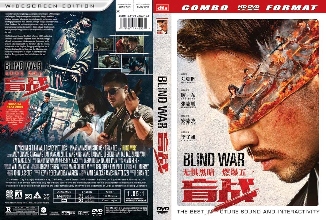 Dvd Film Chinese Action 2022: BLIND WAR | Lazada Indonesia