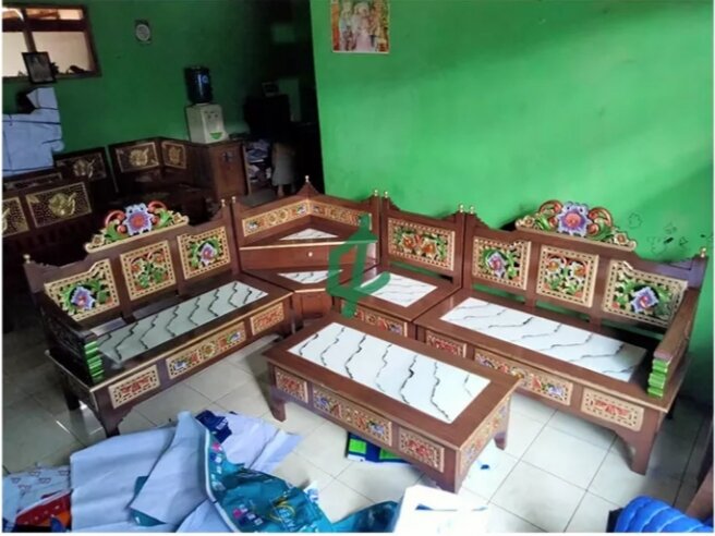 KURSI SOFA POJOK RUANG TAMU MINIMALIS MEJA KURSI MINIMALIS RUANG TAMU