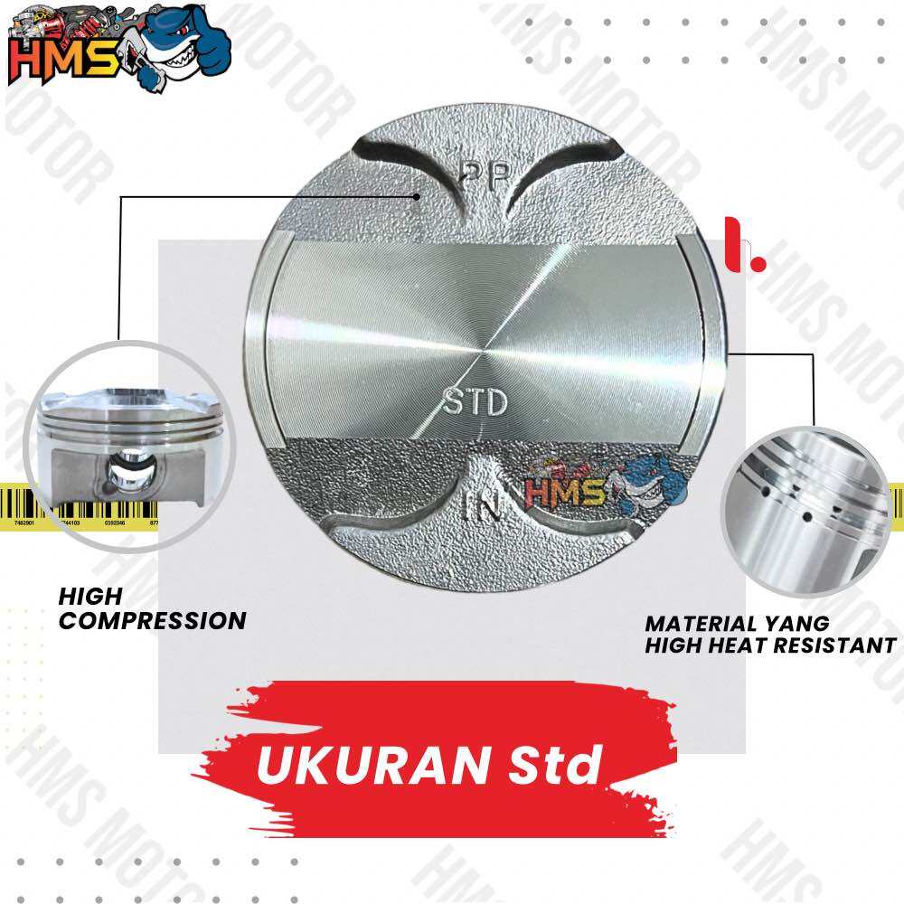 SEHER CBR PISTON RING SET CBR 150 PIN 15 UKURAN STANDAR 0 50 100 150