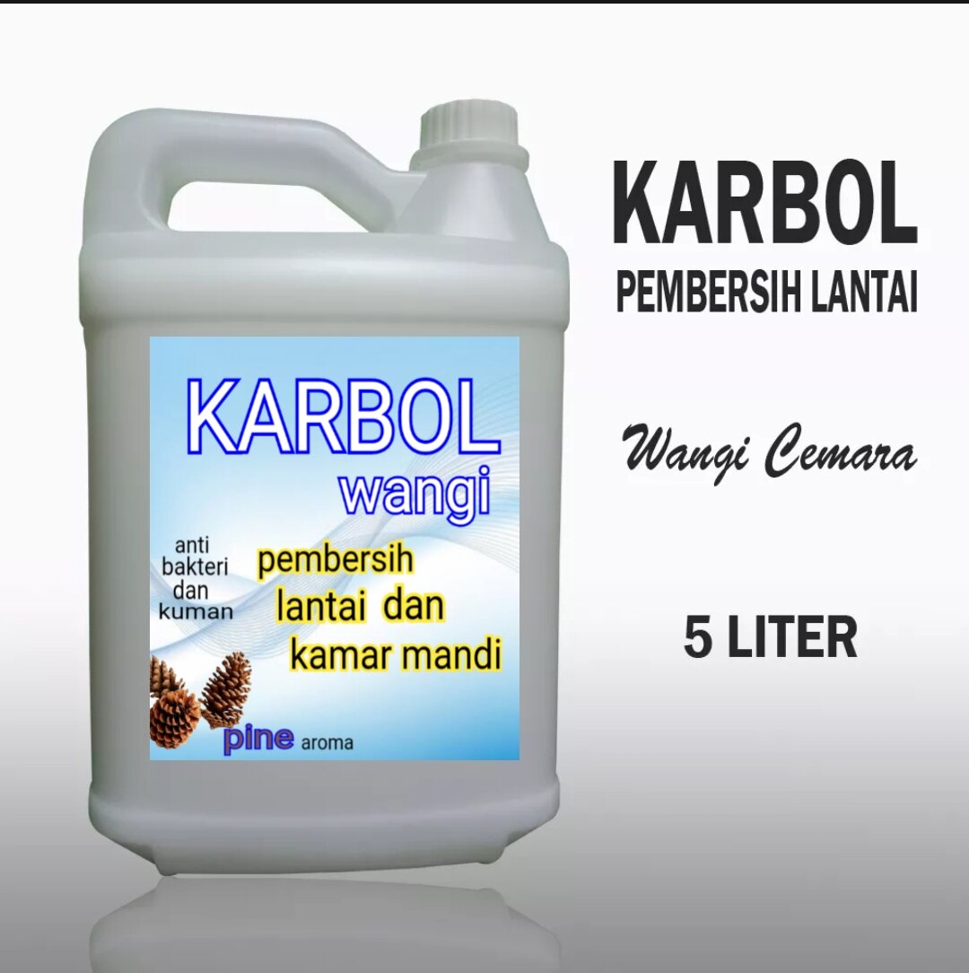 Karbol Wangi 1 Liter 5 Liter Pembersih Lantai Dan Kamar Mandi