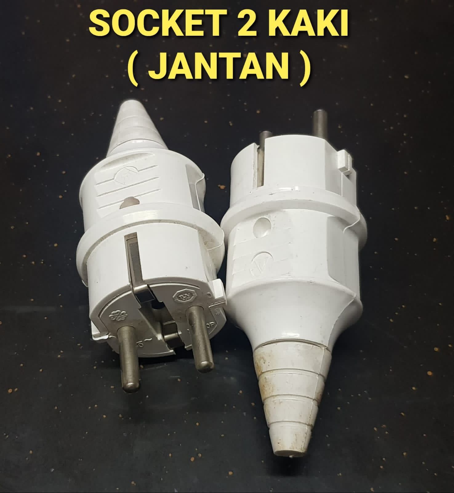 Plug Putih Cok putih Plug jantan mesin genset generator dll | Lazada Indonesia