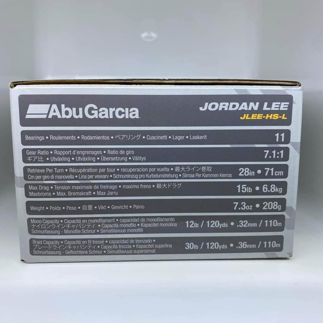 REEL BC ABUGARCIA ABU GARCIA JORDAN LEE JLEE-HS-L LIMITED EDITION