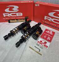 shock tabung RCB shockbreaker 365mm/330mm for nmax lama old - pcx 150 - pcx 160 bisa di pasang ke motor adv 150 adv 160 shock tabung atas 100% RCB
