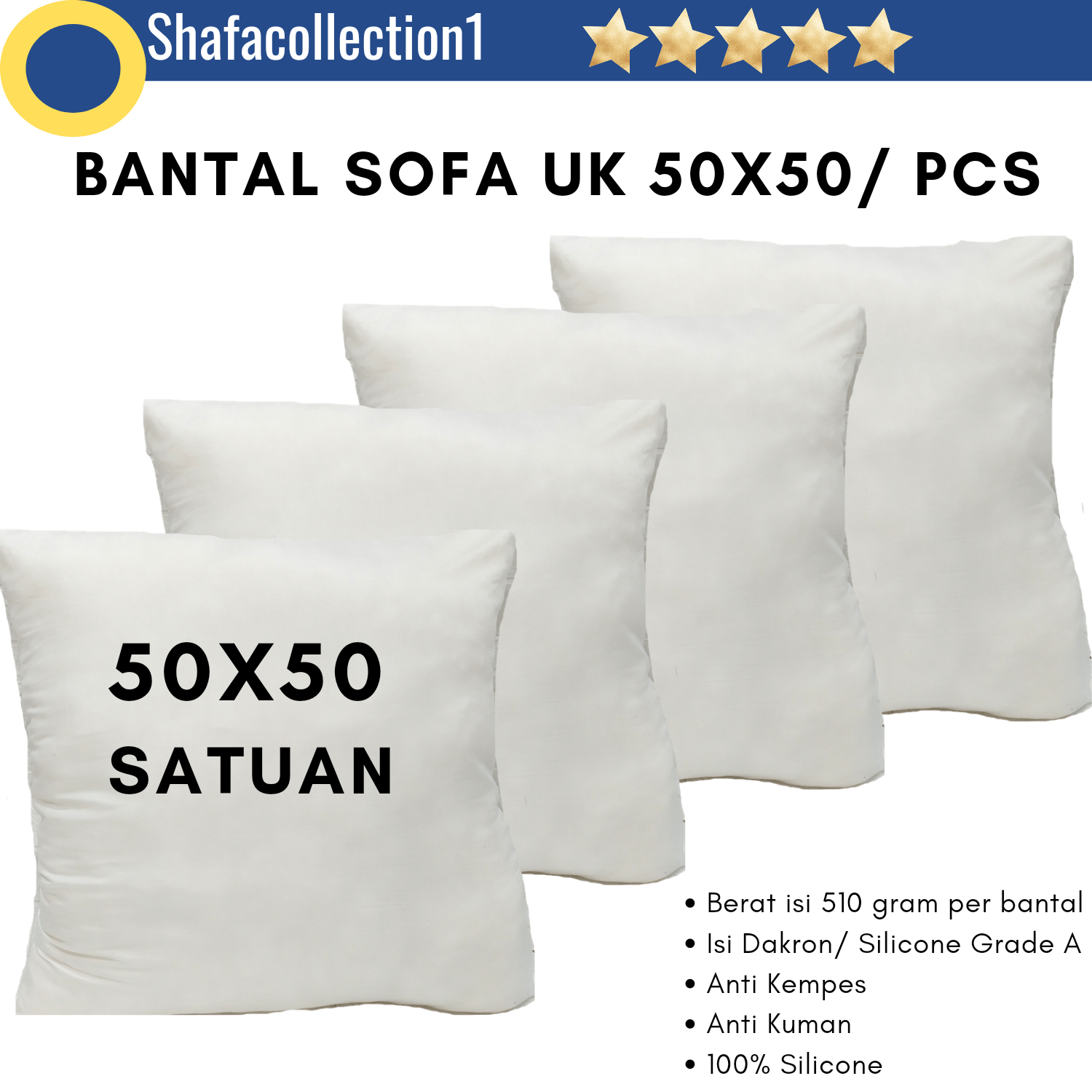 PROMO BANTAL SOFA UK 50X50 cm