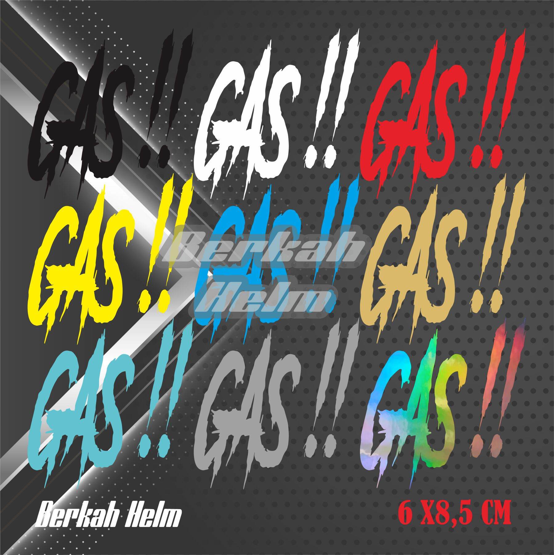 STIKER GAS | Lazada Indonesia