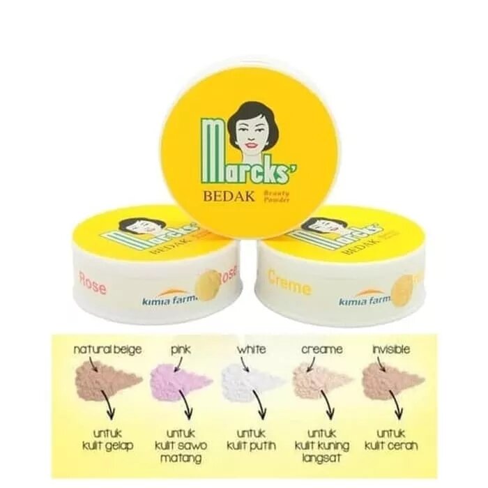 Bedak Marcks 40 gram