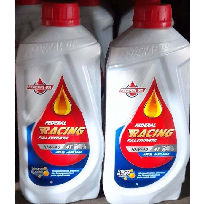 Federal Racing 10W - 40 Full Synthetic Ukuran 1Liter | Lazada Indonesia