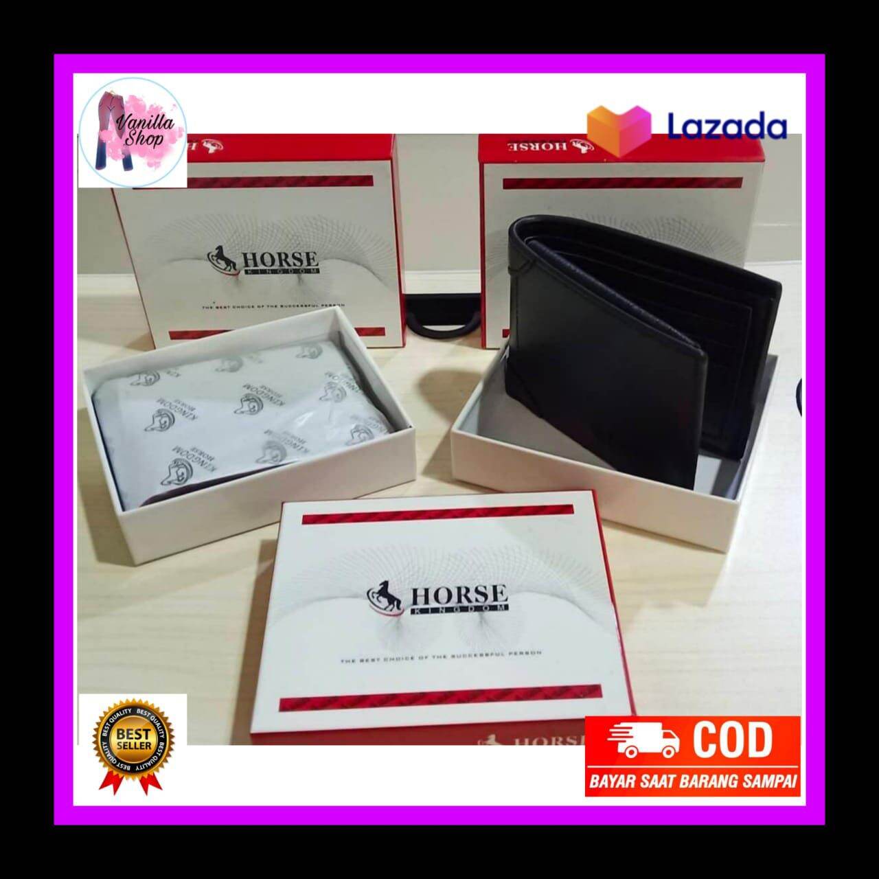 TERMURAH !!! Dompet Kulit Horse Kingdom