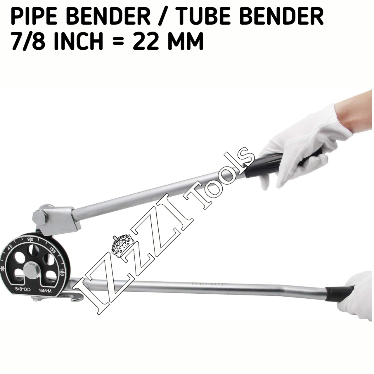 Pipe Bender Alat Tekuk Bengkok Manual Pipa Besi Stainless Beton Tube Bender Size Inch Mm