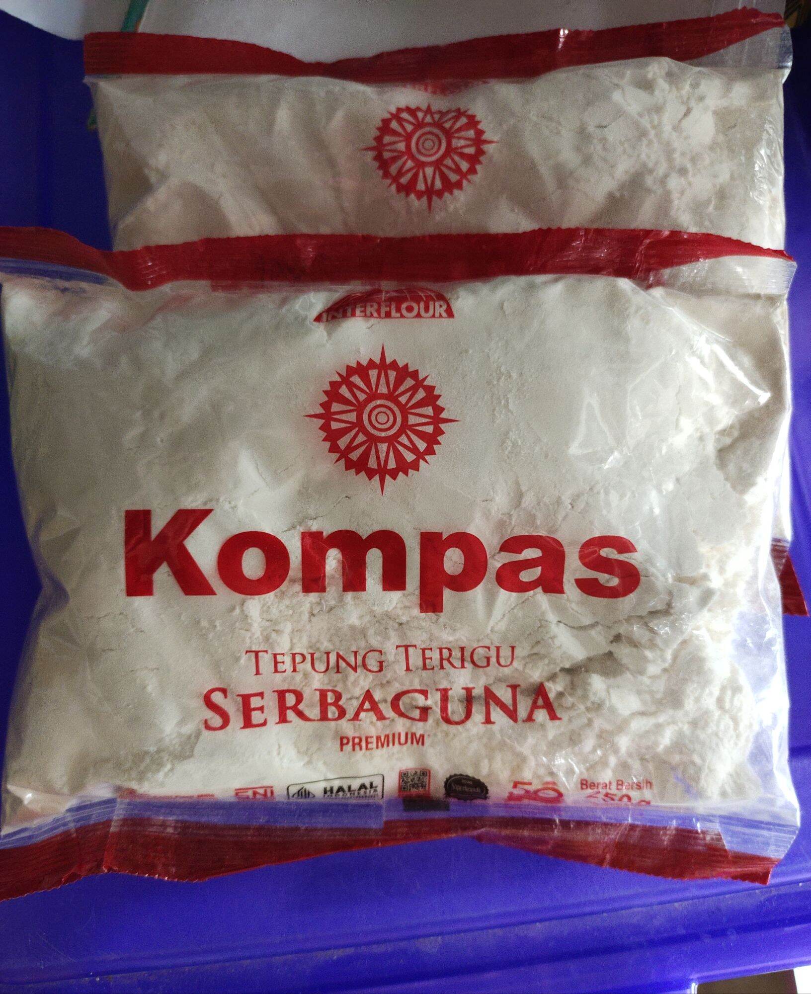 Tepung Terigu Kompas Kemasan 250 Gram Lazada Indonesia