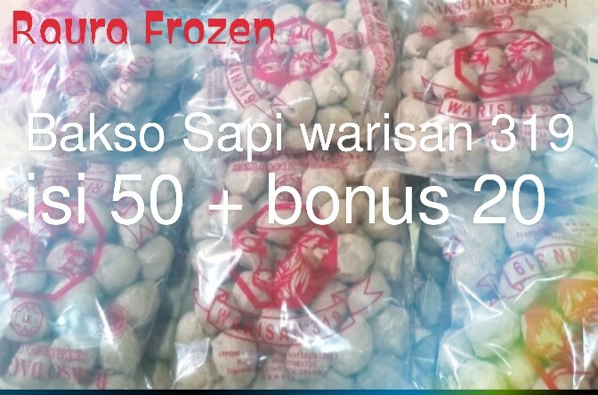 Bakso Sapi Warisan 319 Isi 50 Bonus 20 Pc Murah Enak Lazada Indonesia