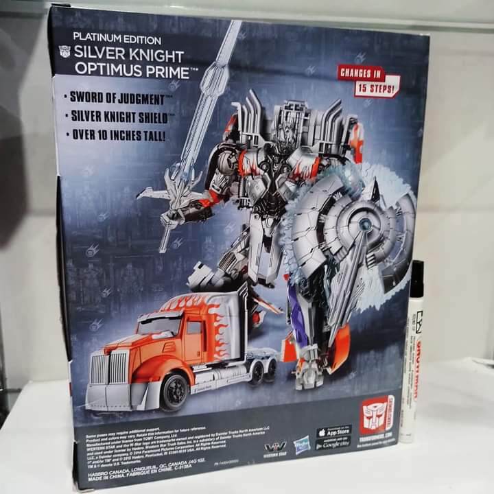 optimus prime platinum edition