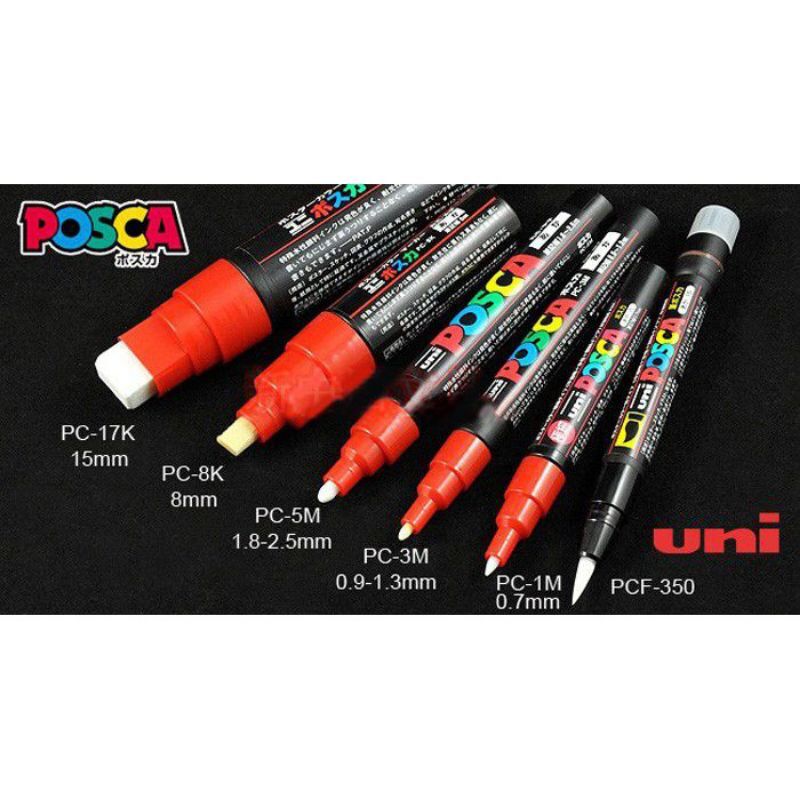 Uni Posca Marker PC 1M - Black | Mossery