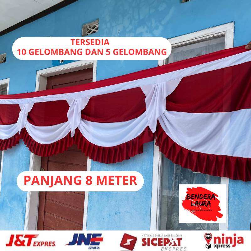Bendera Background Kantor Merah Putih Bendera 17 Agustus Termurah Terlaris