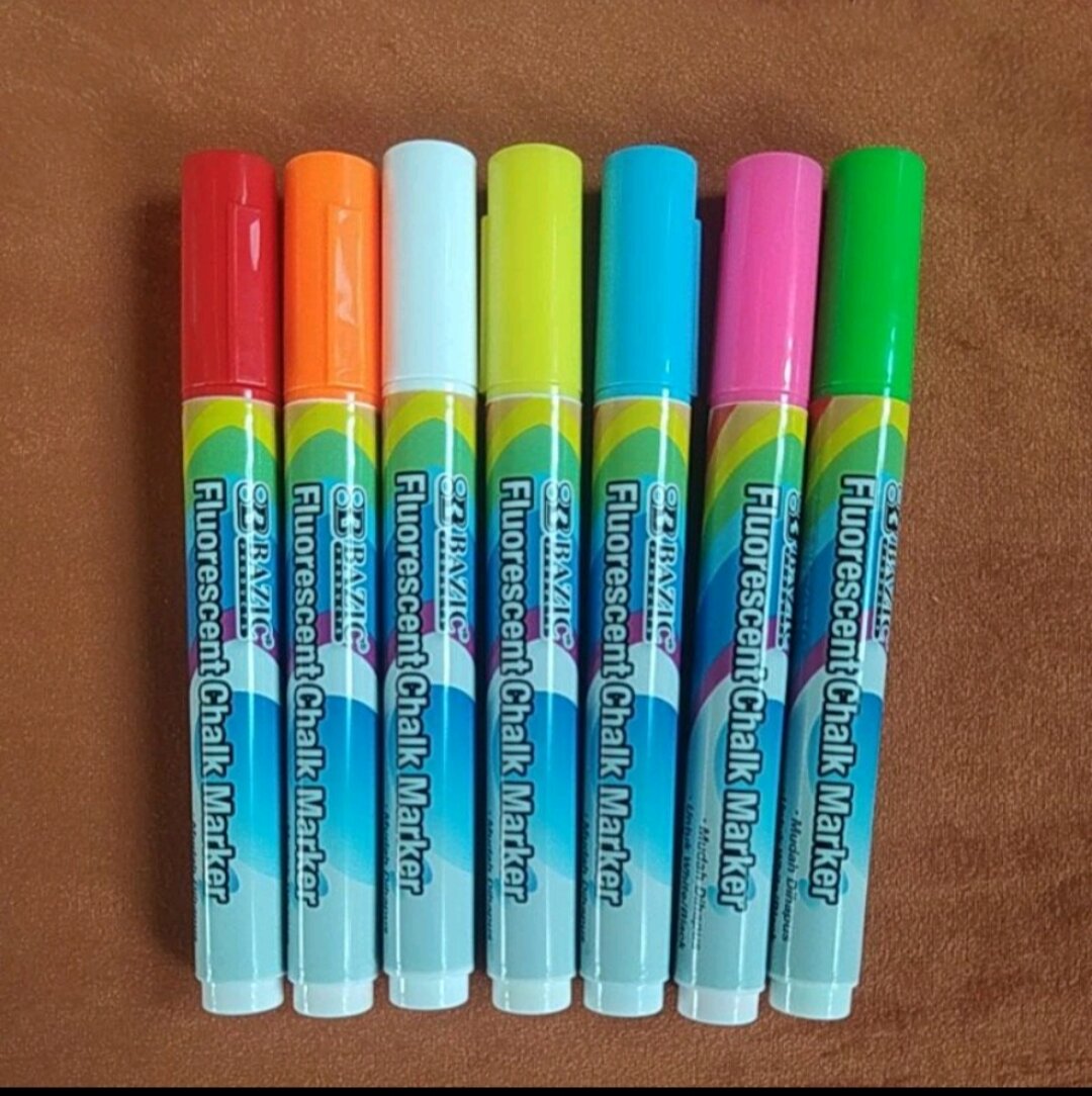 Spidol Bazic Fluorescent chalk marker Lazada Indonesia