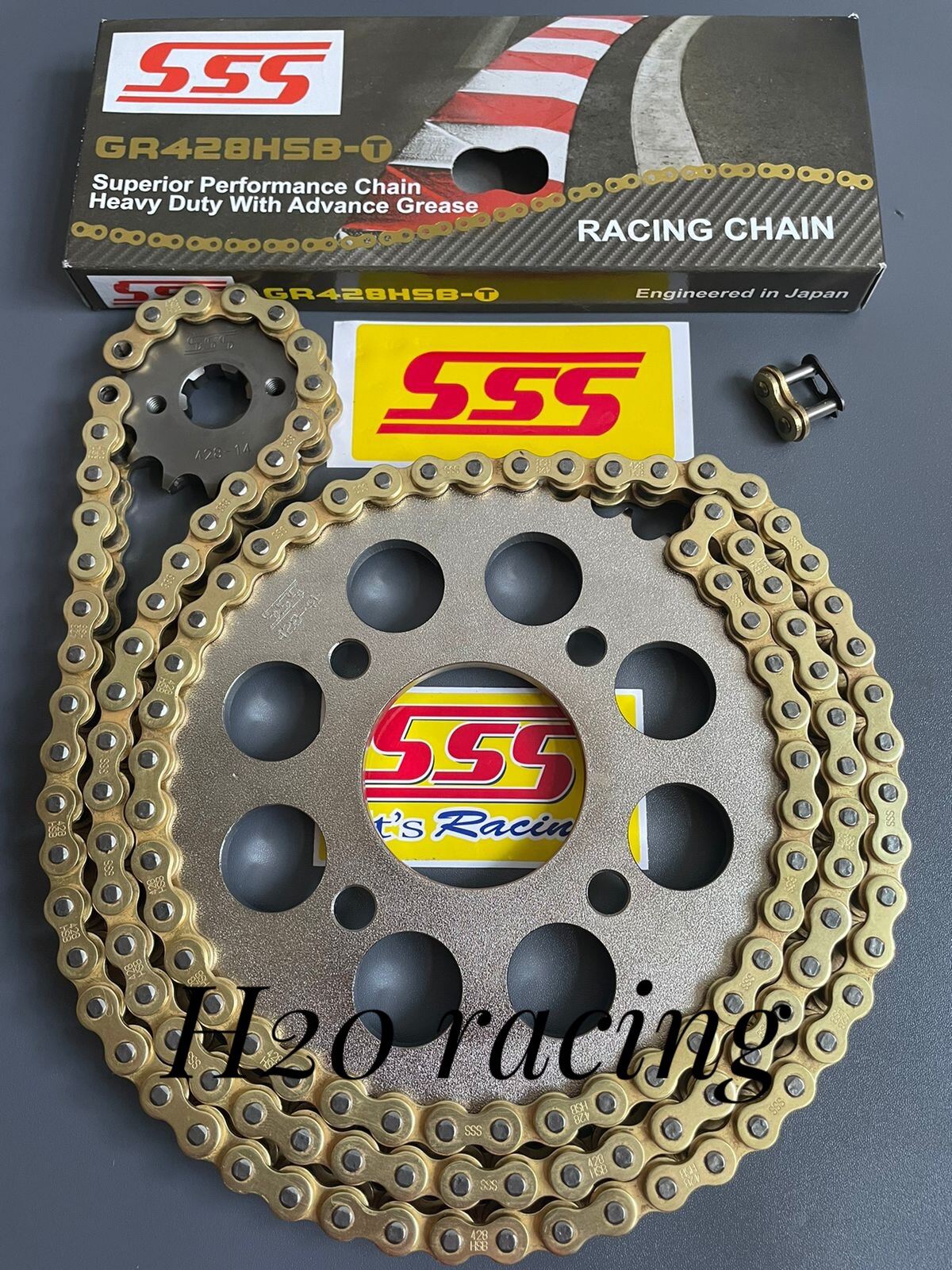 Gir set SSS 428 Cb150R CBR CB 150R Led MegaPro Verza Sonic