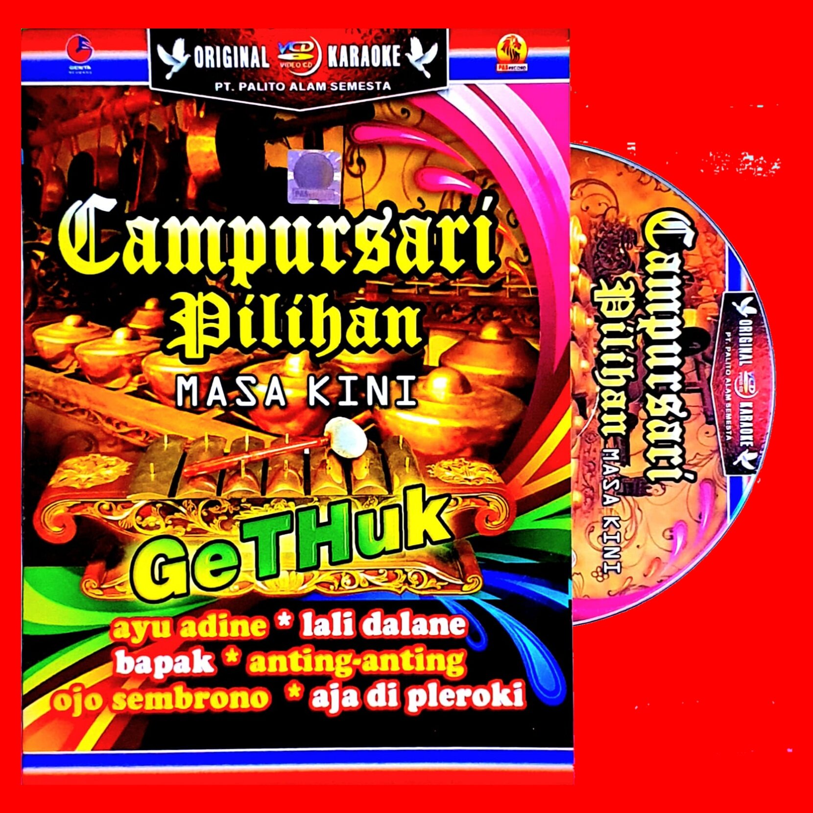 KASET VIDEO KLIP ASLI ORIGINAL LAGU CAMPURSARI MASA KINI - KASET VCD ...