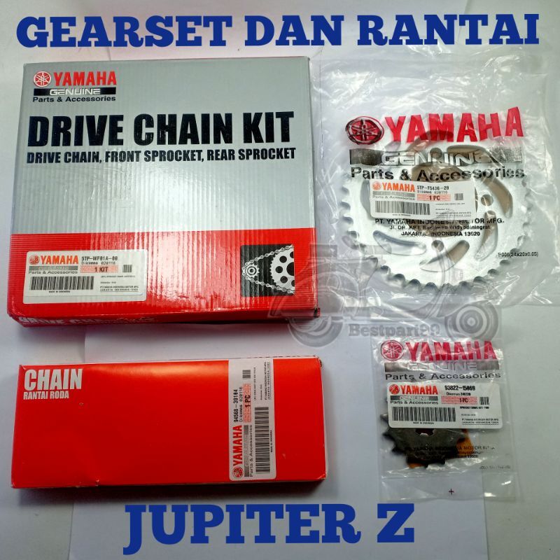 Gear Set Jupiter Z, 1 Set Sama Rantai 5TP Lazada Indonesia