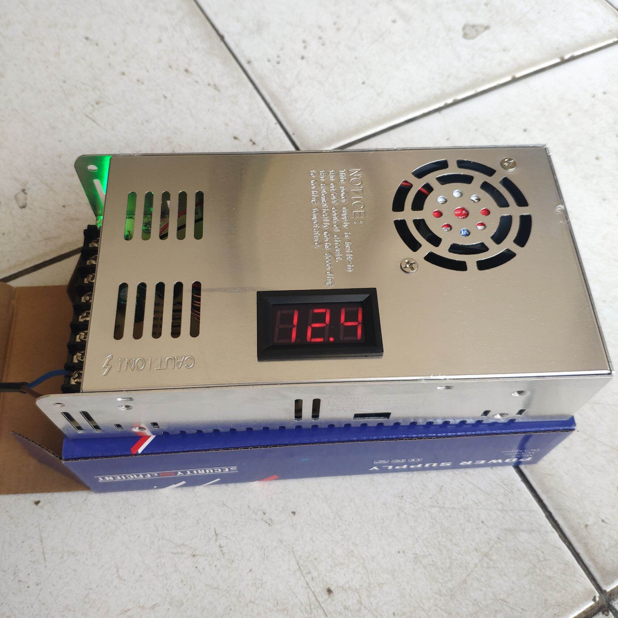 POWER SUPPLY 12V 40A DIGITAL VU FULL ORIGINAL. POWER SUPLAY 12 VOLT 40