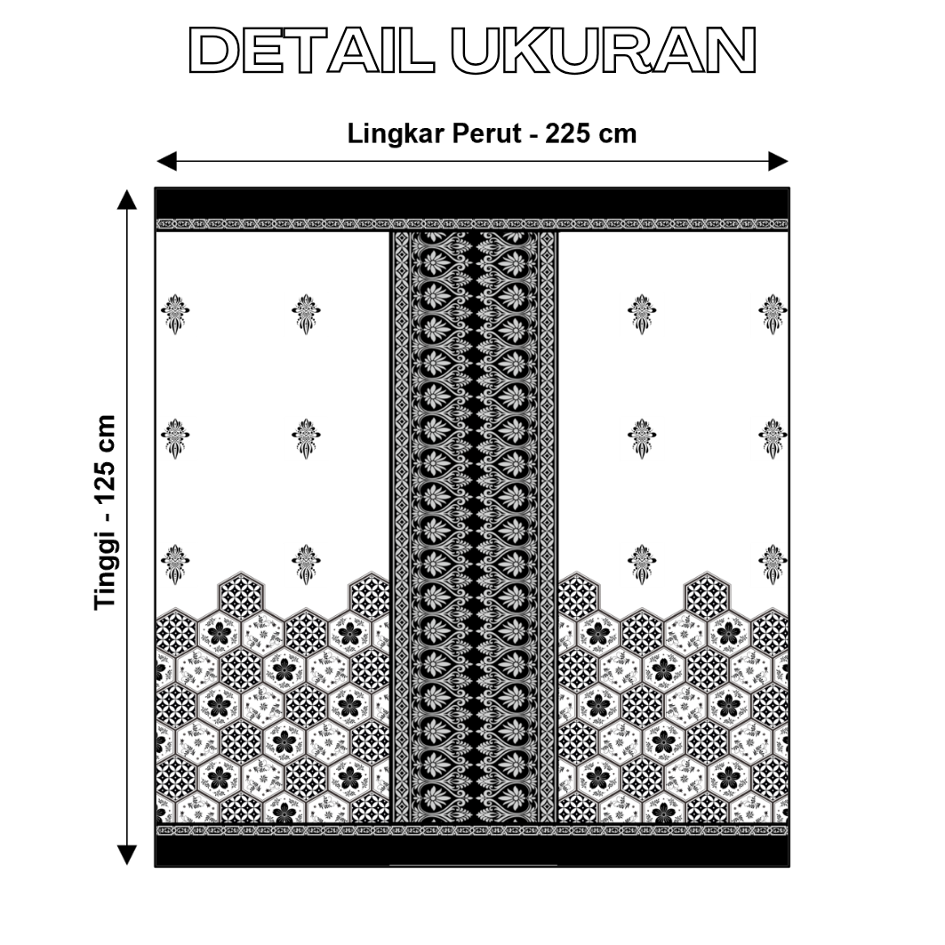 Sarung Batik Santri Sarung Javamore Sarung Batik Katun Goyor Coklat. 