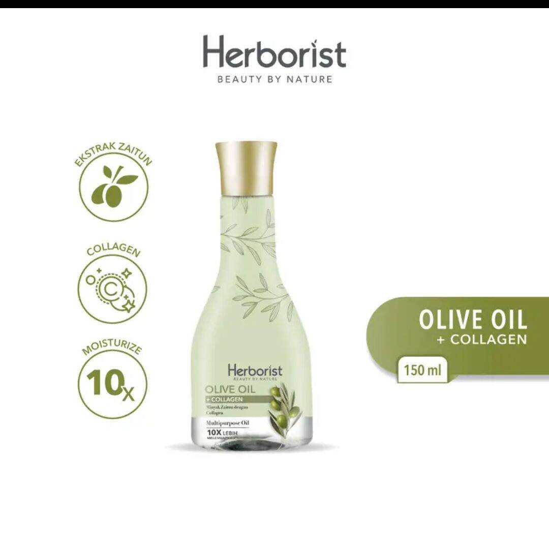 Herborist Olive Oil + Collagen 150 ml Lazada Indonesia
