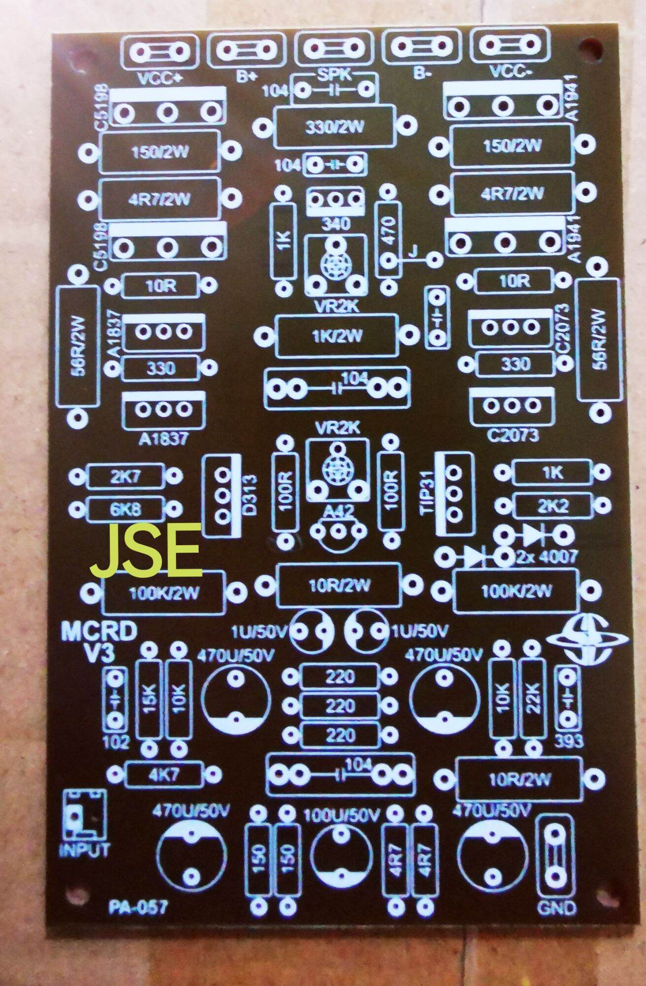 PCB DRIVER POWER AMPLIFIER MCRD V3 LOW SUB | Lazada Indonesia
